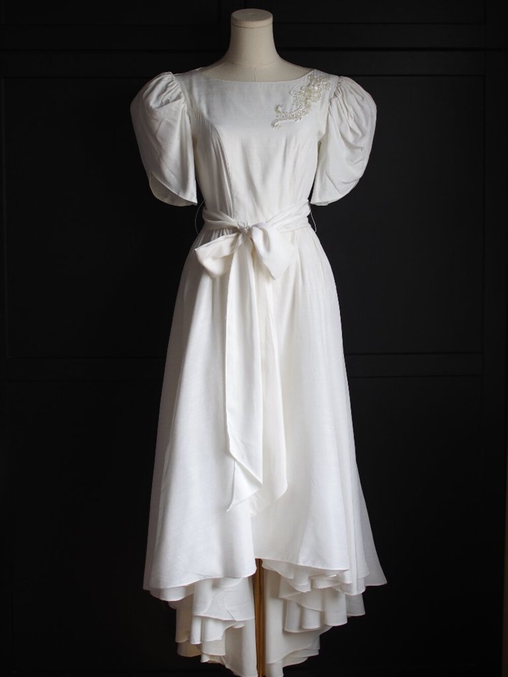 Handmade | Romantic French-style Gown in White